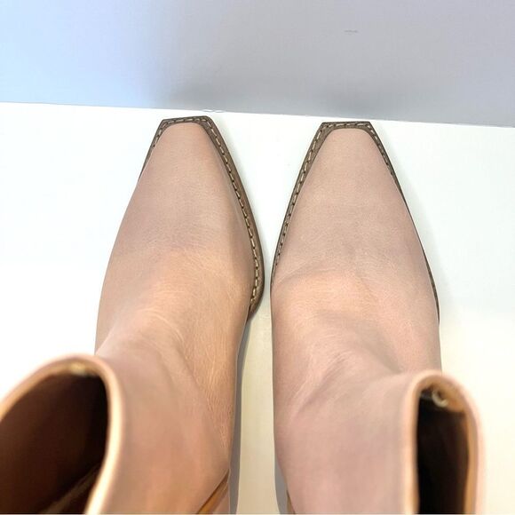 We The Free Wesley Pink Leather Western‎ Cowboy Boots New in Box - Picture 10 of 16